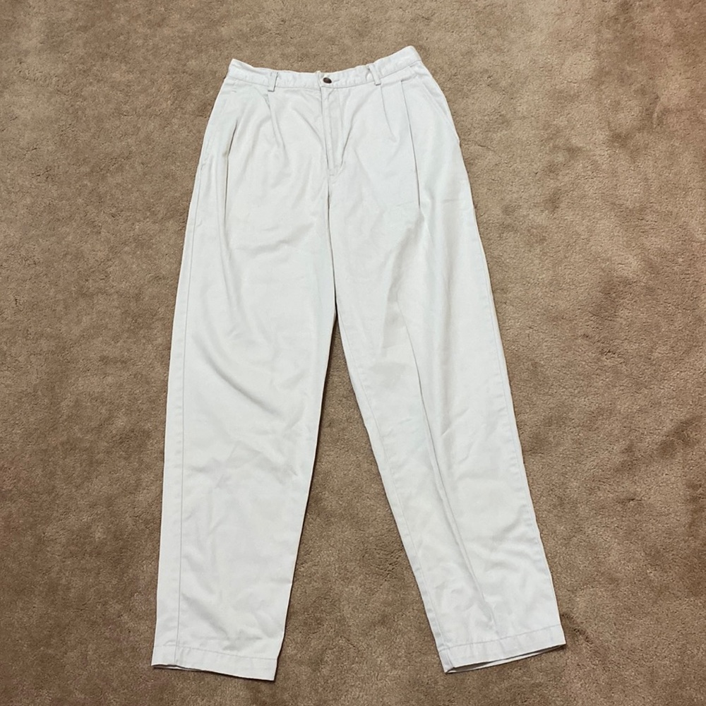 Dockers Khaki Pants High Waisted Size 28 Waist